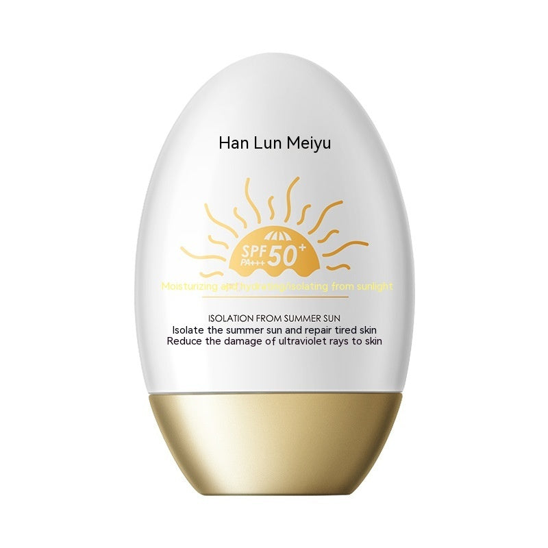 Little Golden Bottle Sunscreen Face UV Protection Concealer Refreshing White Tender Female - Lumineé Beauty