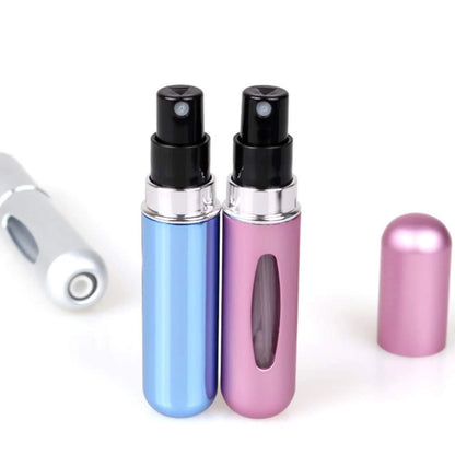 Refillable Mini Perfume Bottle Portable Cosmetic Bottle Spray Bottle Atomizer Spray Container Travel Refillable Bottles 8ml /5ml - Lumineé Beauty